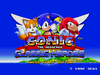 Sonic Classic Heroes (Jan 2022 Ver.): Part 7: Emerald Hill Zone
