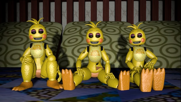 Five nights at freddy's nightmare toy animatronics