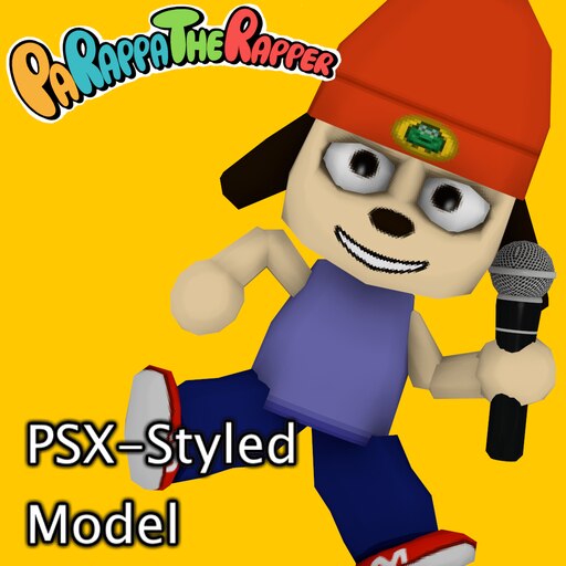 PlayStation 2 - PaRappa the Rapper 2 - Takoyama - 3D model by