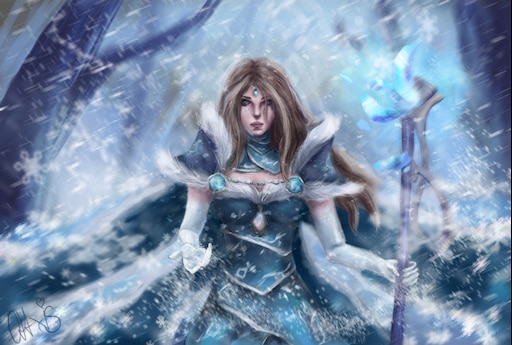 Crystal maiden dota by фото 65