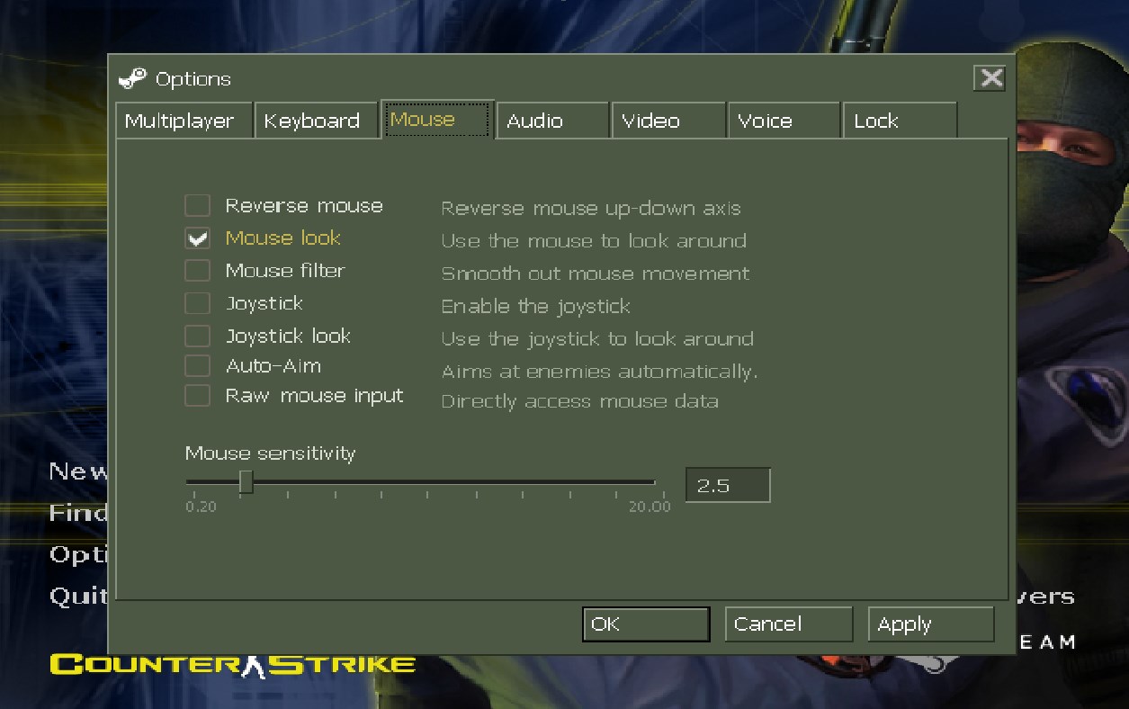 Mentor foolish Breeze Steam Community :: Guide :: Counter-Strike 1.6 - Mouse Acceleration and  Settings
