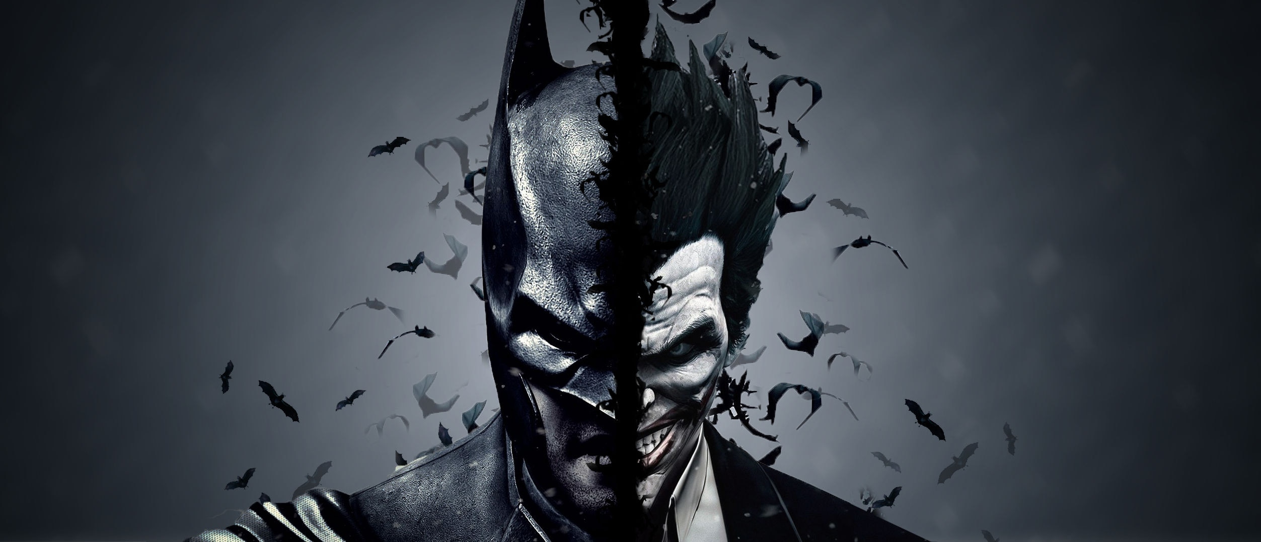 Batman who laughs, la-mort, joker, metal, HD phone wallpaper