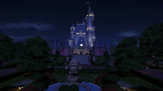Steam Workshop Walt Disney Castle Park Sebguy Parc Du Chateau De Cendrillon De Disney