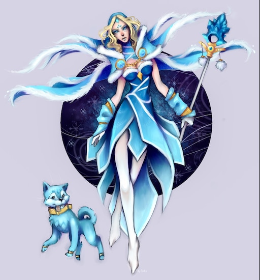 Crystal maiden dota 2 png фото 102