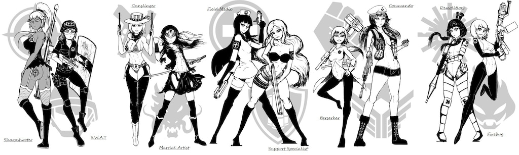 Comunidade Steam Killing Floor 2 Perk Girls