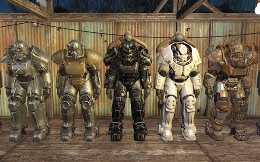 Fallout 4 all power armors фото 20