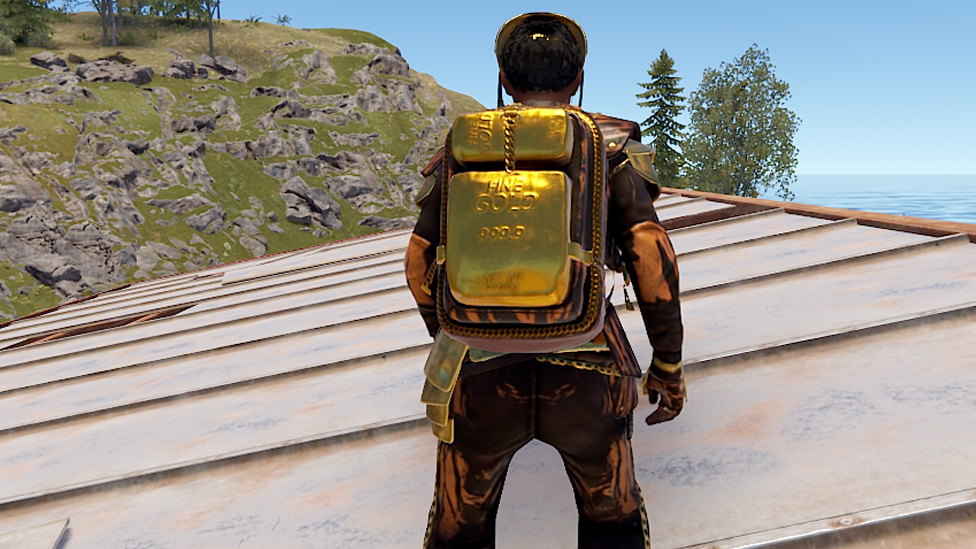 Gold Chains Backpack thumbnail 6