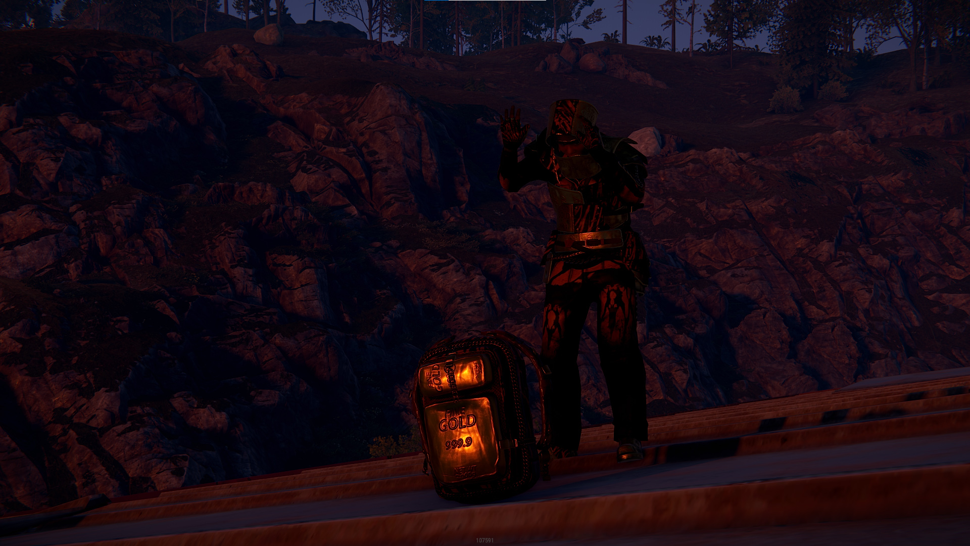 Gold Chains Backpack thumbnail 11