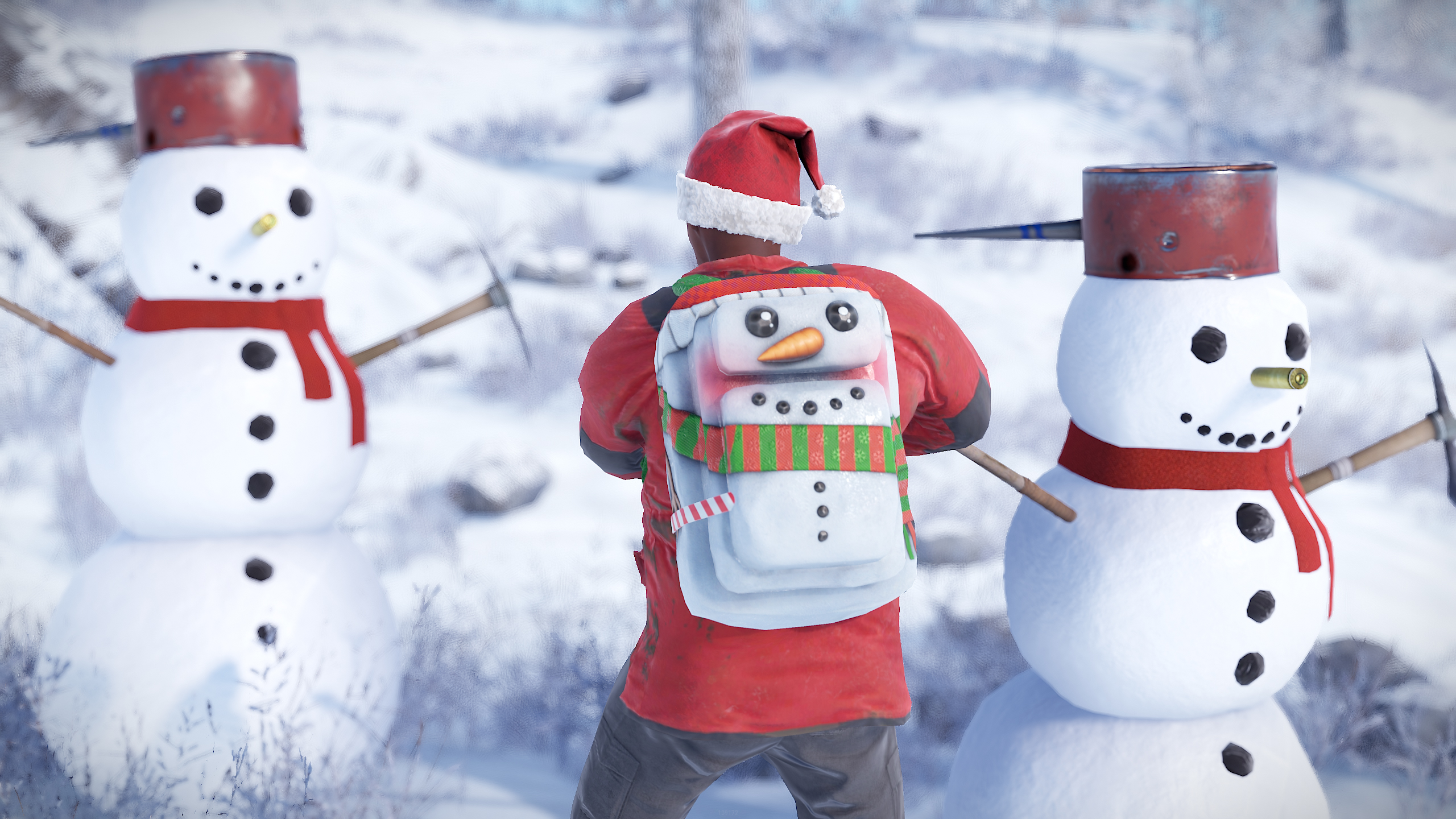 Snowman Backpack screenshot 1