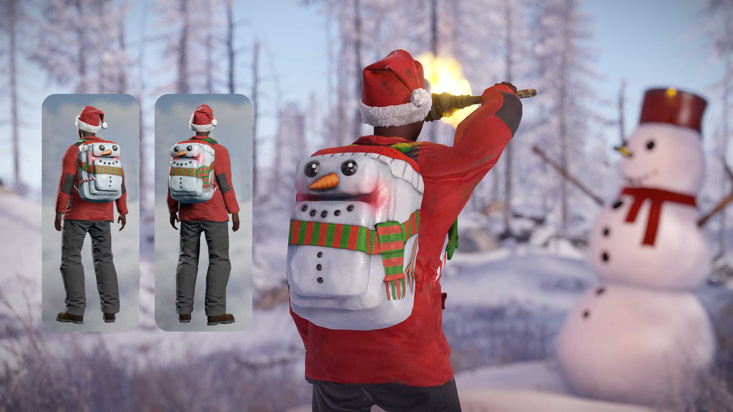 Snowman Backpack thumbnail 3