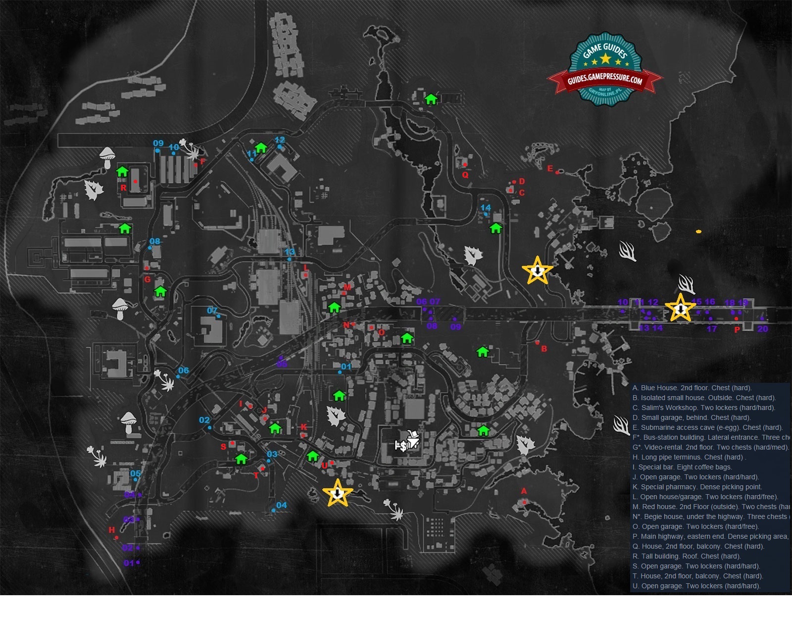 Карта со всеми метками. Dying Light аптеки на карте. Карта дайлайт 2. Карта Харана Dying Light. Сектор ноль Dying Light карта.