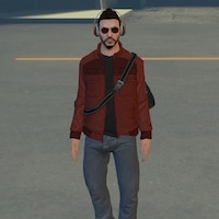 Niko Bellic from Grand Theft Auto 4 Costume, Carbon Costume