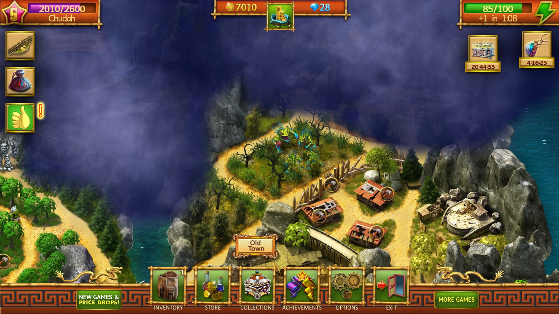 Lost Lands: Mahjong for ipod instal