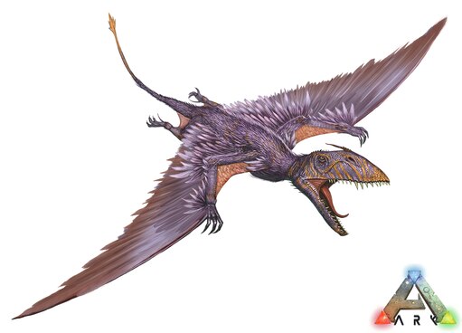 Летающий динозавр Диморфодон