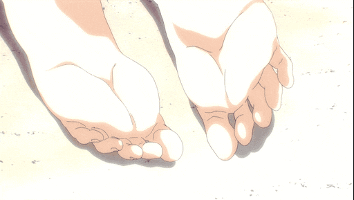 Sexy anime feet