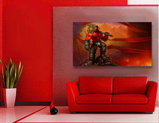 Steam Workshop Axe Dota2 Poster