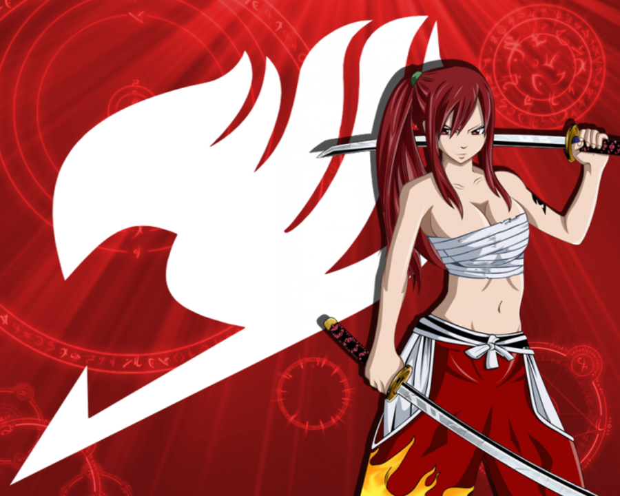 Аниме хвост феи картинки эльза