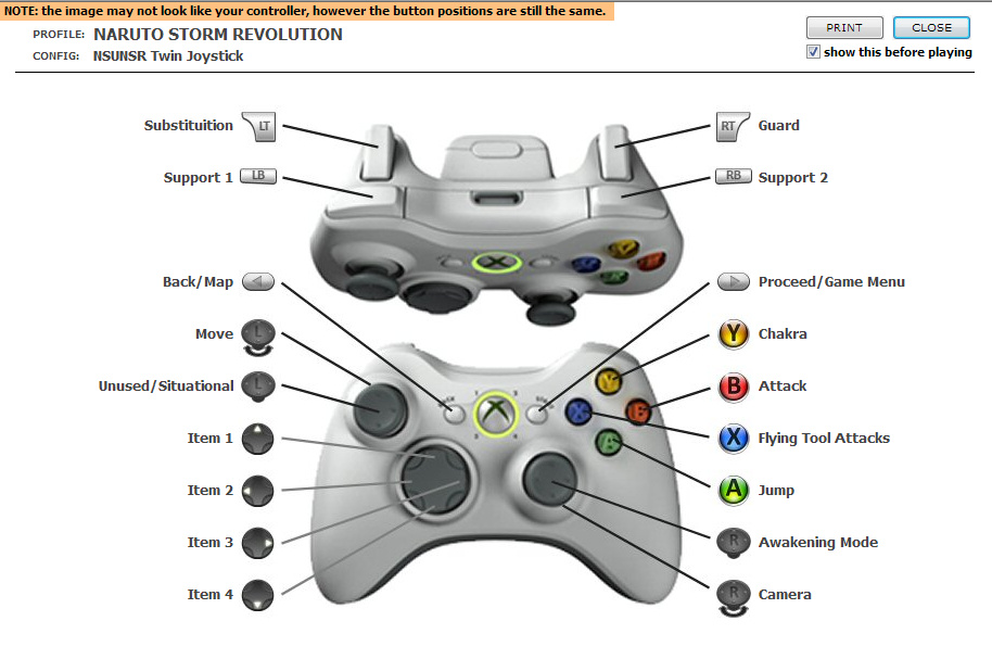 Naruto Ultimate Ninja Storm 1 Controls Naruto Ultimate Ninja Storm 1 Controls