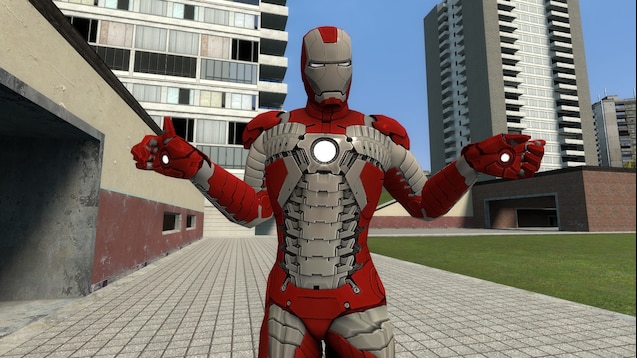 Steam Workshop Iron Man Mark V Ragdoll Football - iron man games in roblox