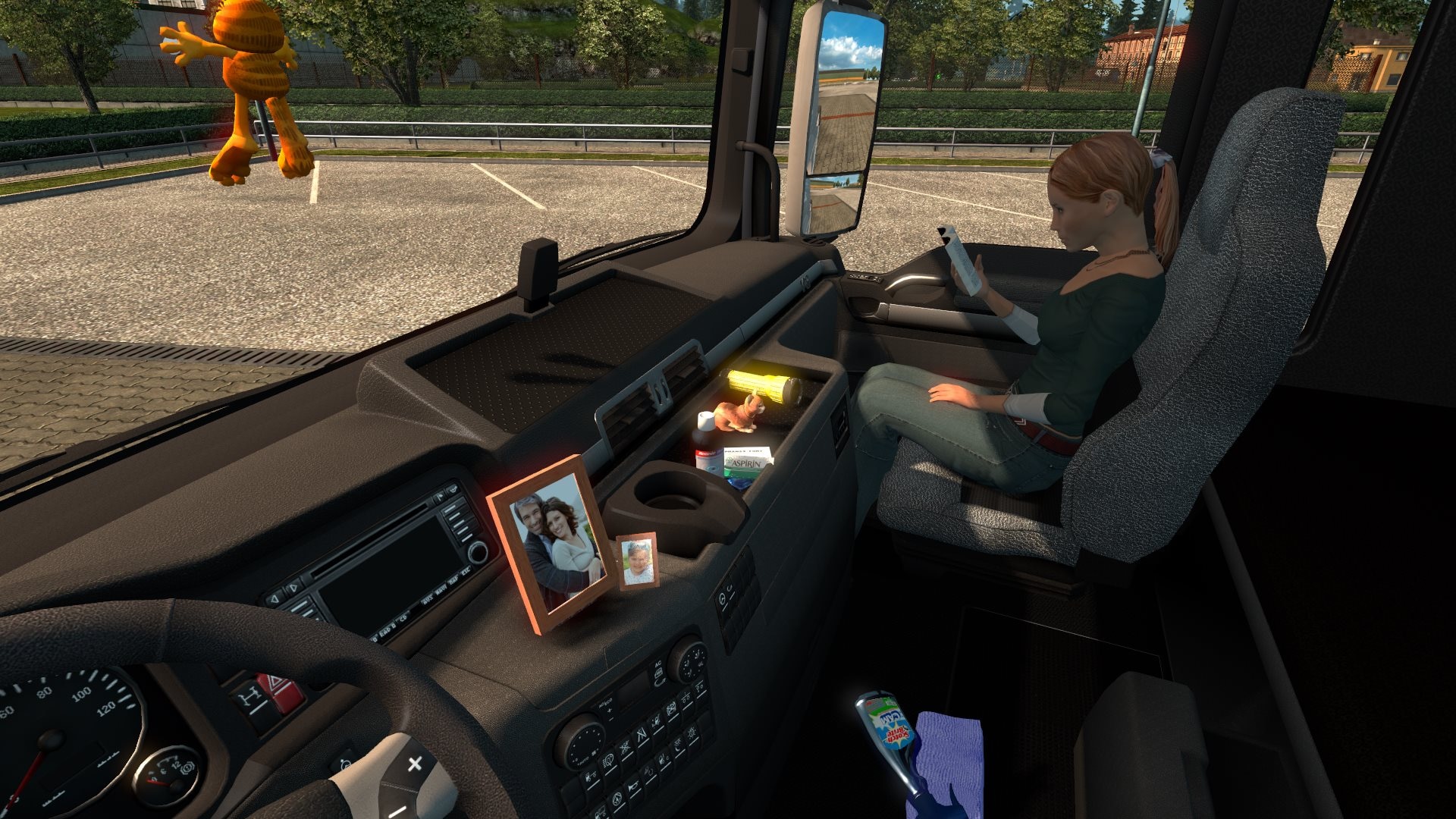 скачать мод на выход из машины для euro truck simulator 2 фото 4