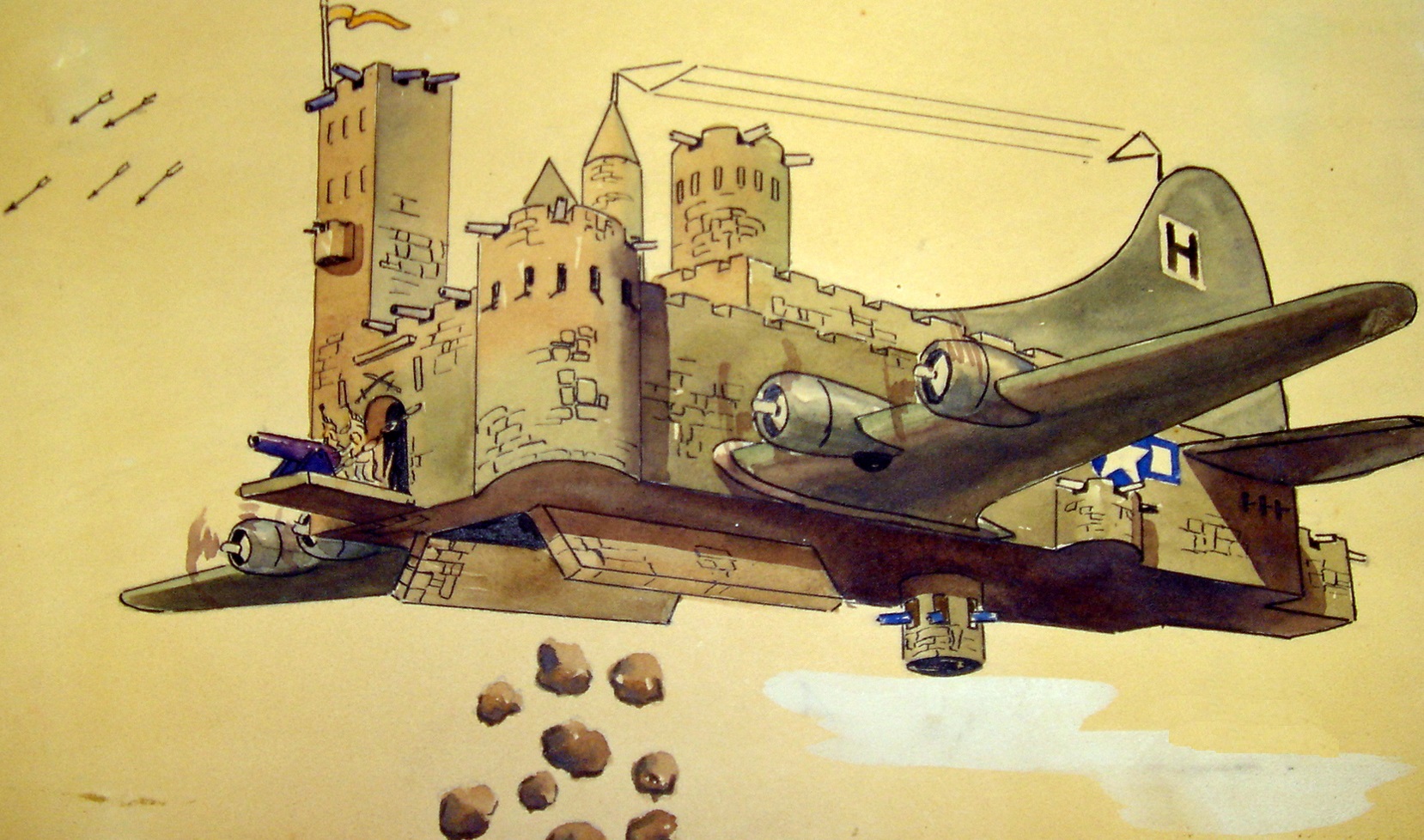 Летающая крепость б 17