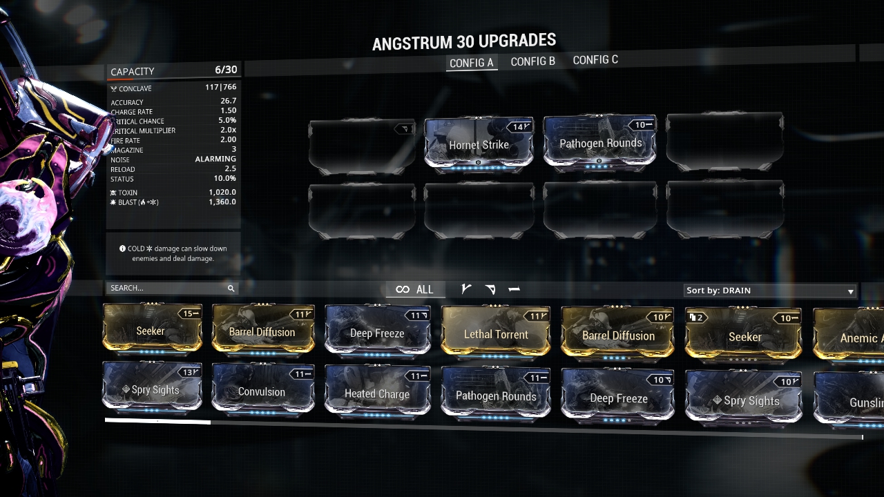 Primed Hornet Strike Warframe _ Warframe Regulators Prime – IMUW