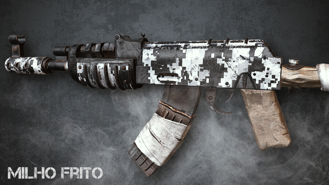 Digital Camo AK47 thumbnail 4