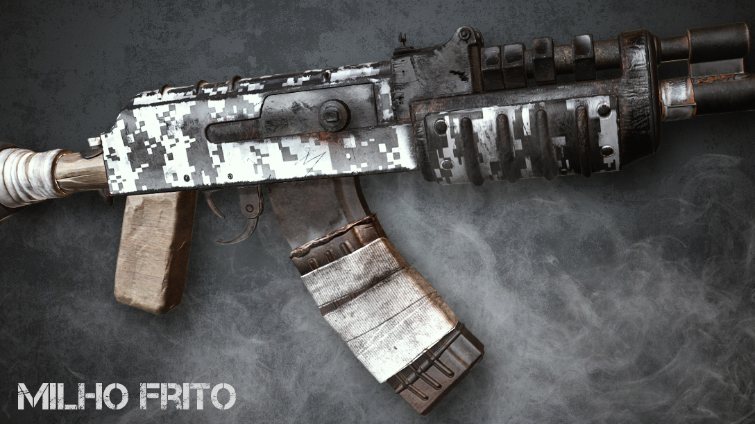 Digital Camo AK47 thumbnail 8