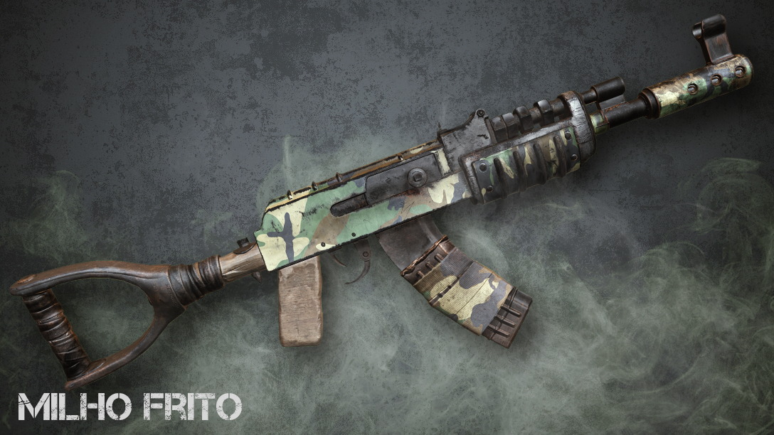 Military Camo AK47 thumbnail 7