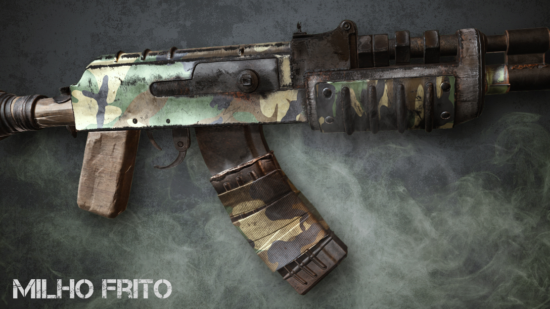 Military Camo AK47 thumbnail 8