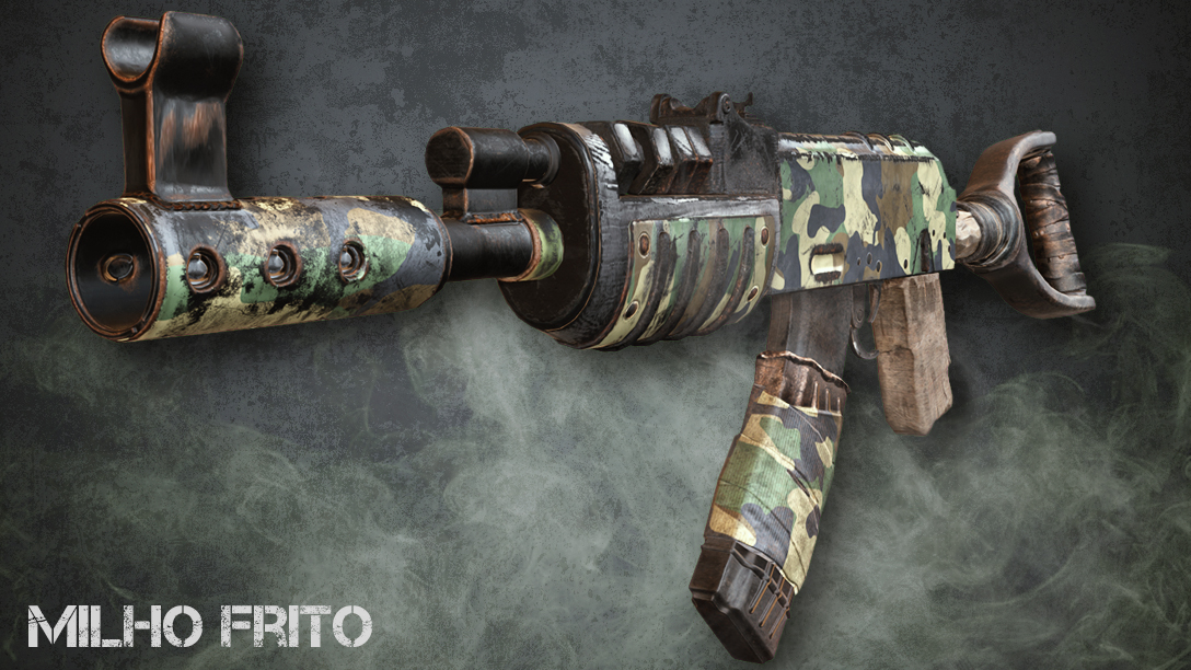 Military Camo AK47 thumbnail 9