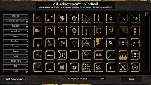 Steam can you reset achievements фото 30