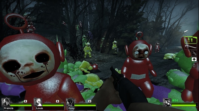Slendytubbies Common Infected (Mod) for Left 4 Dead 2 