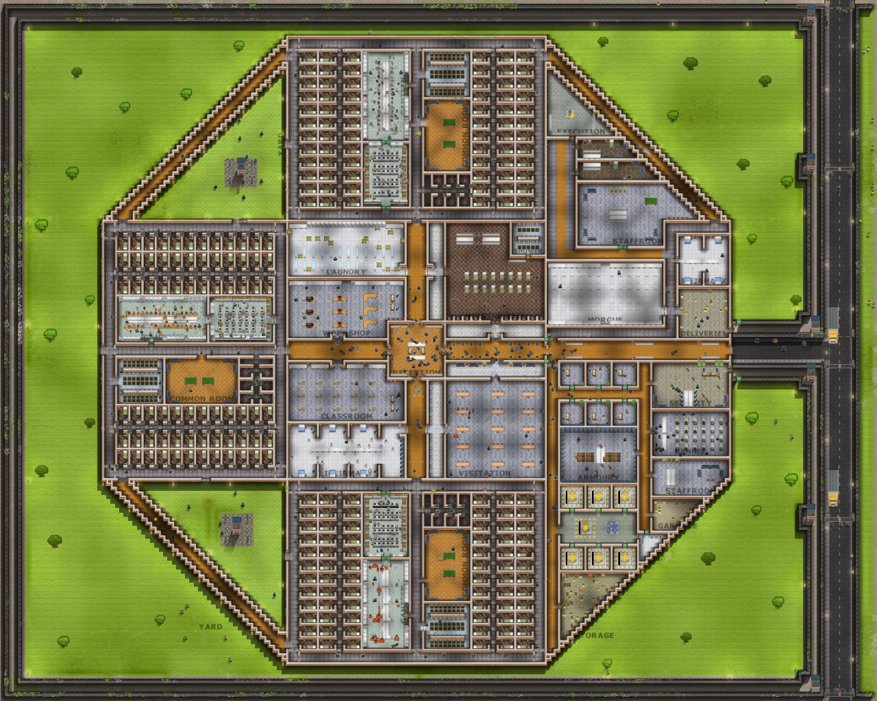 prison architect maps