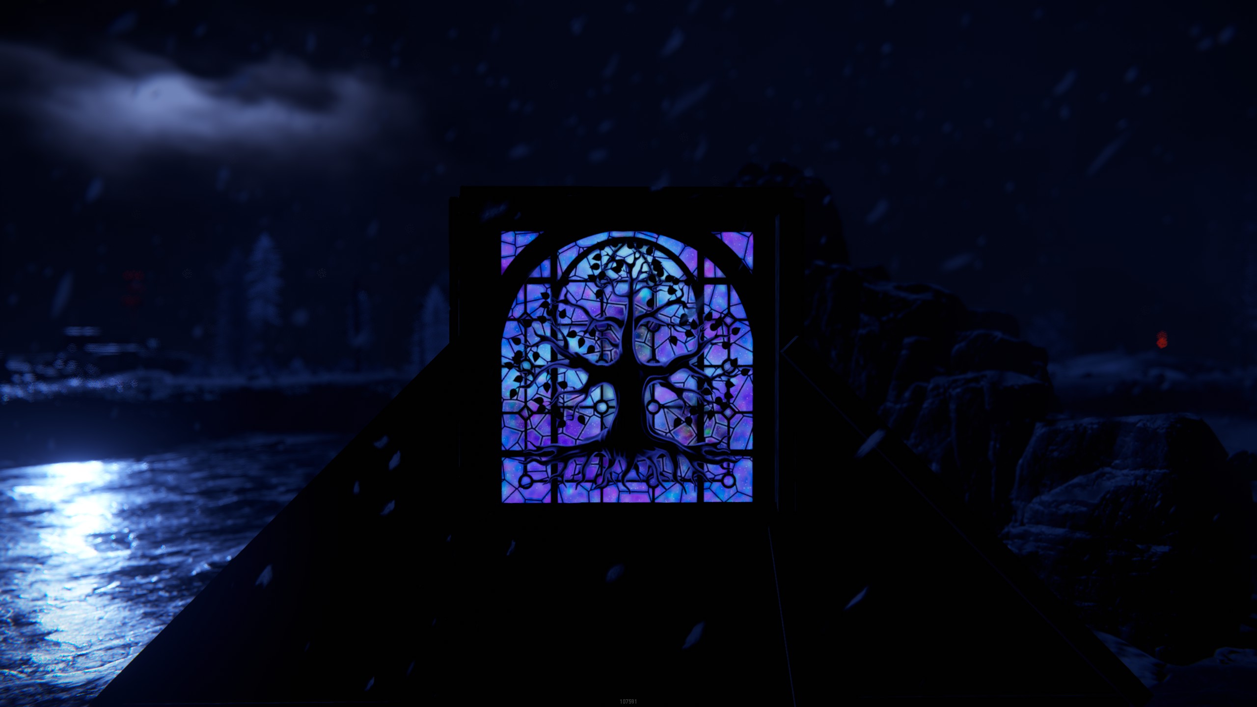 Mystic Tree Garage Door thumbnail 6