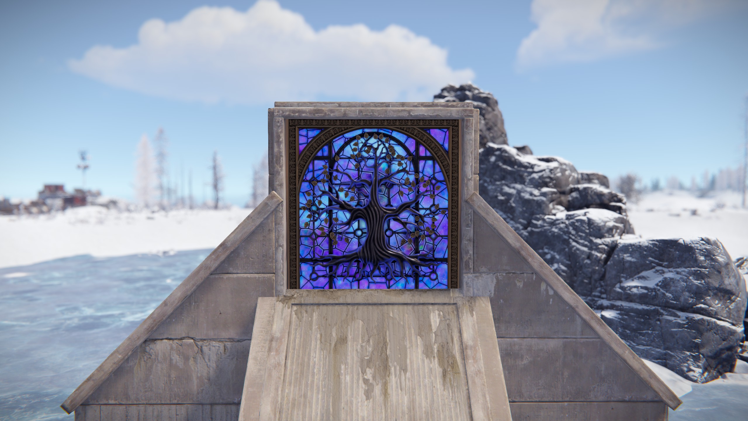 Mystic Tree Garage Door thumbnail 4
