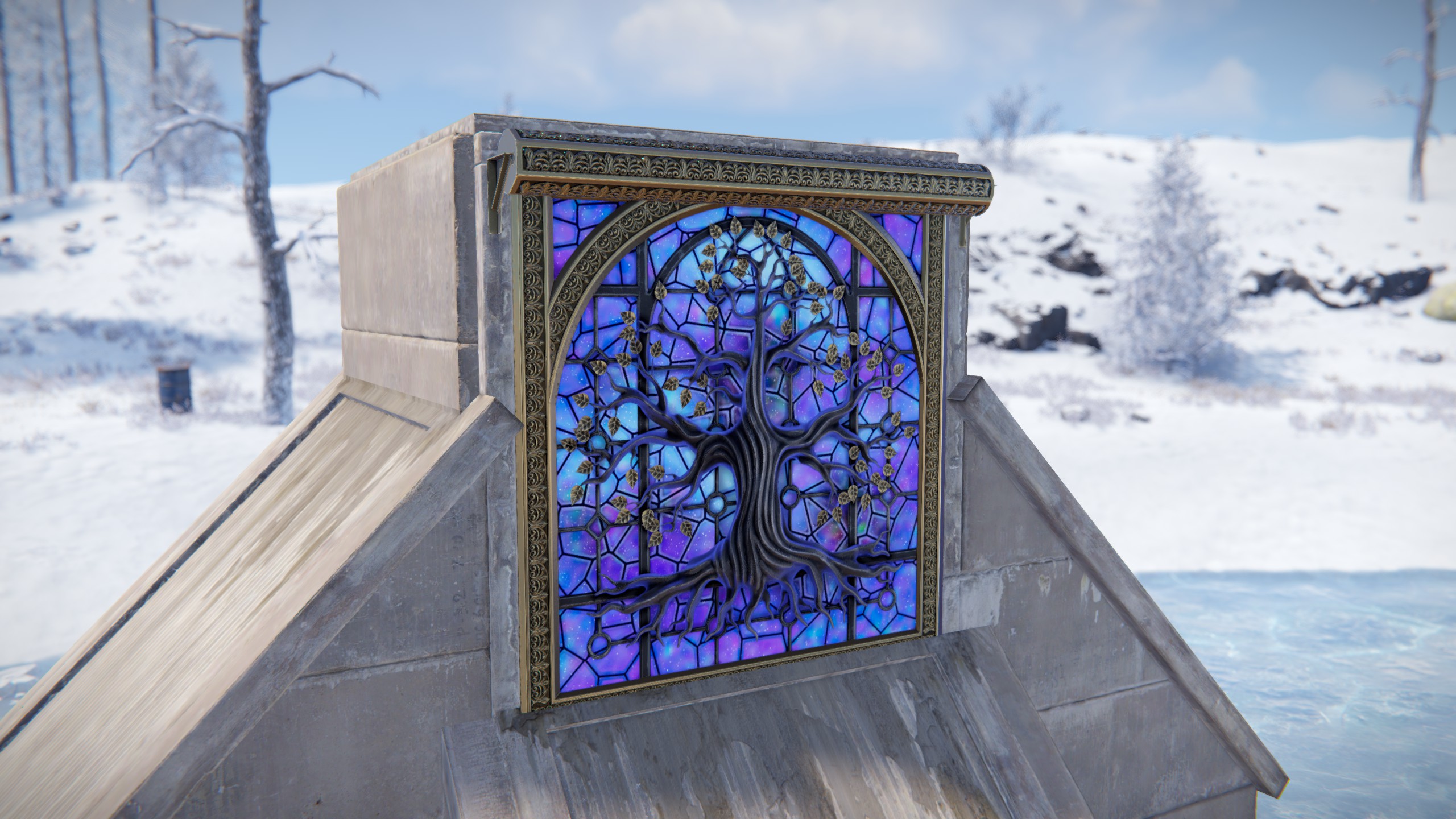 Mystic Tree Garage Door thumbnail 5