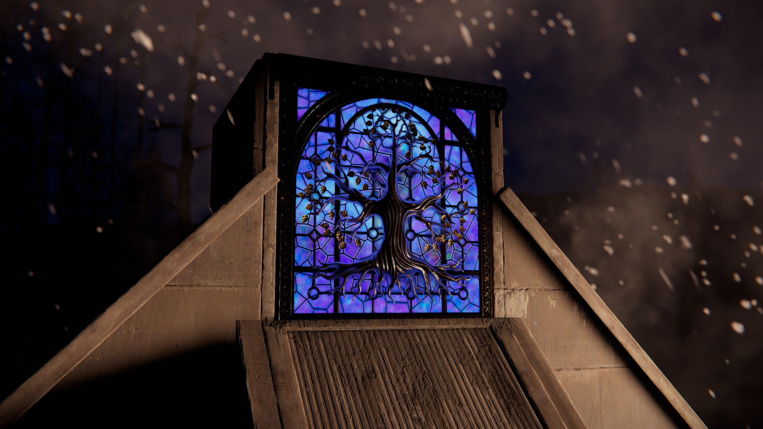 Mystic Tree Garage Door thumbnail 9