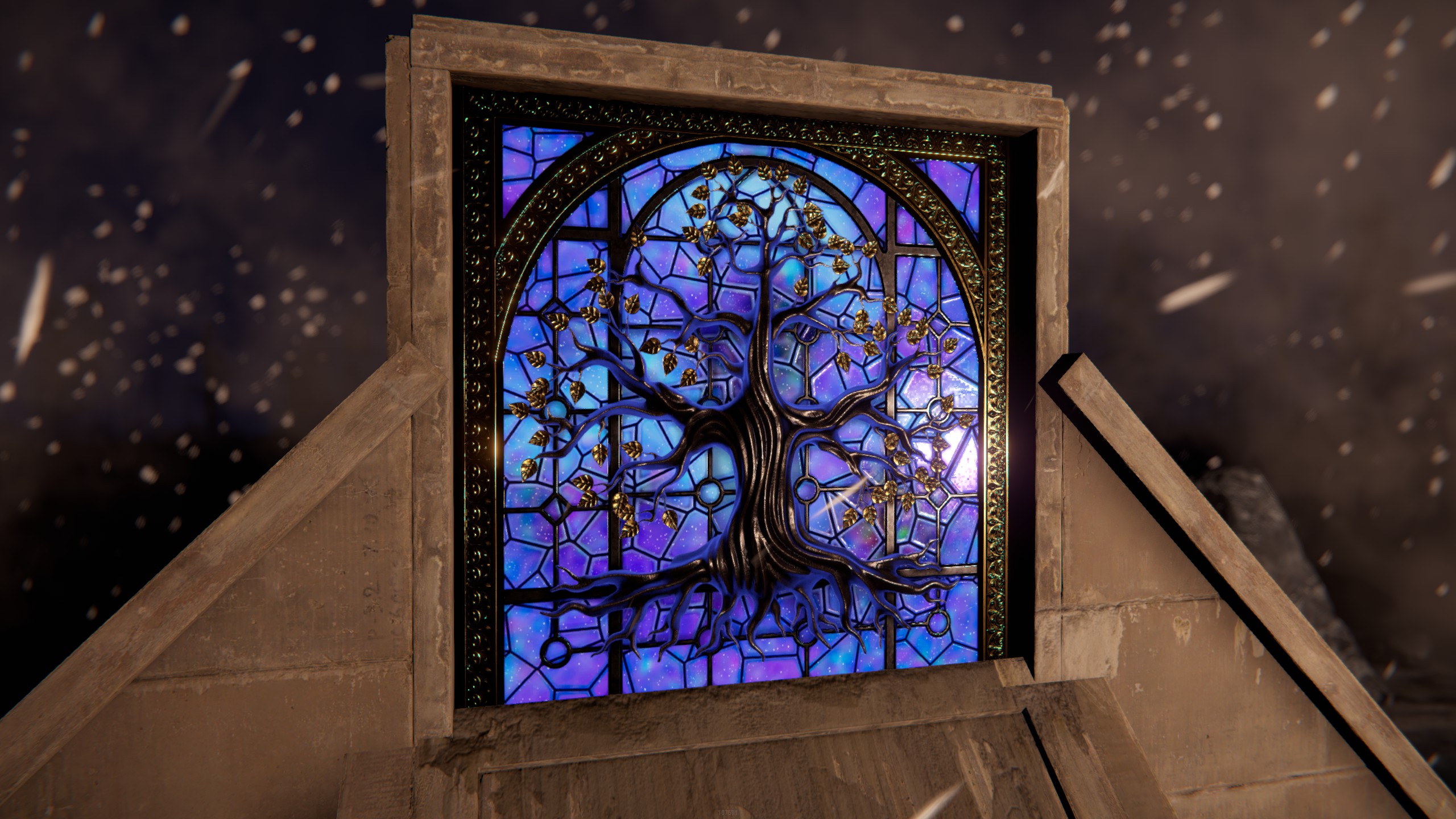 Mystic Tree Garage Door thumbnail 2