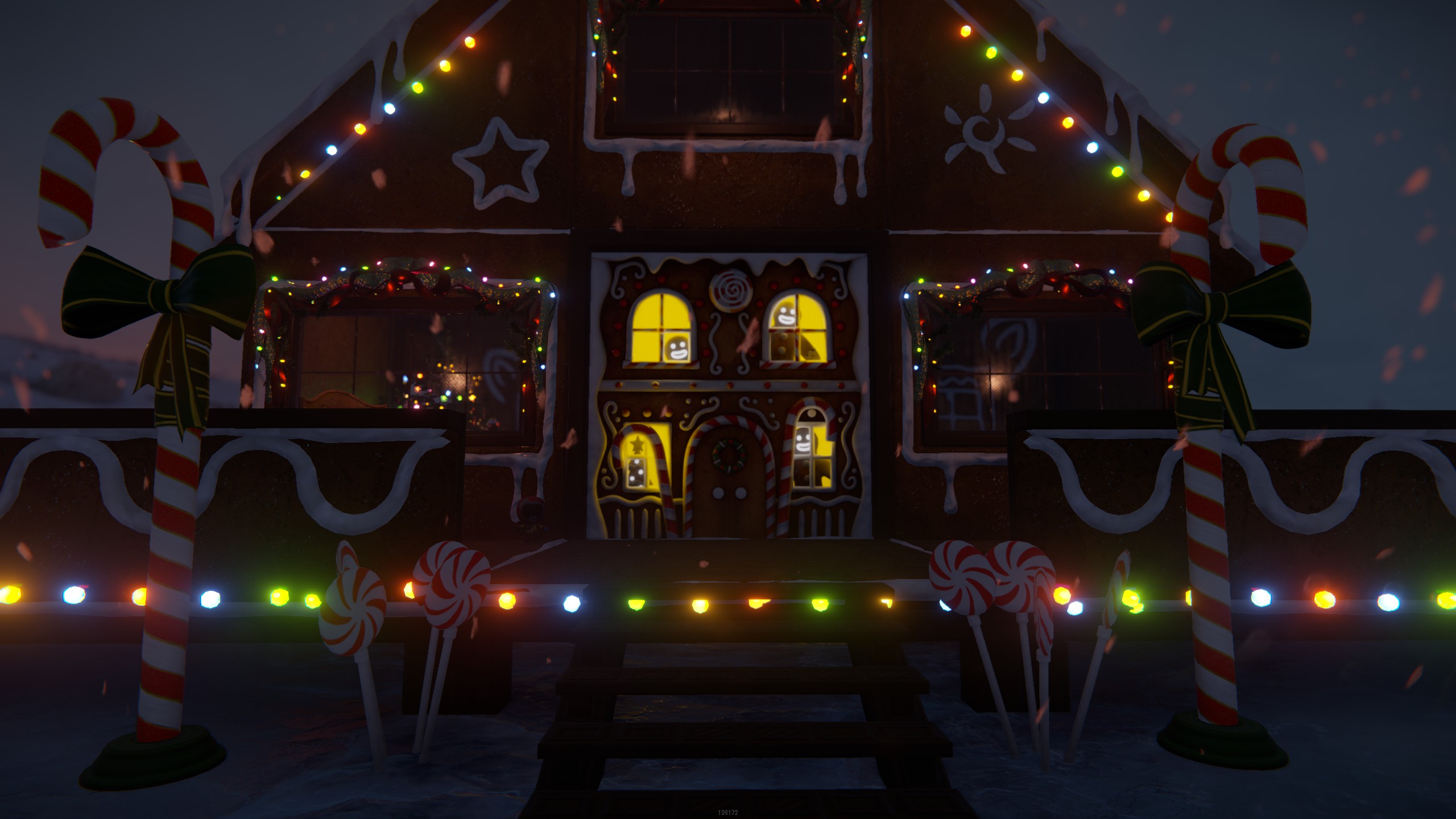 Gingerbread House Garage Door thumbnail 9