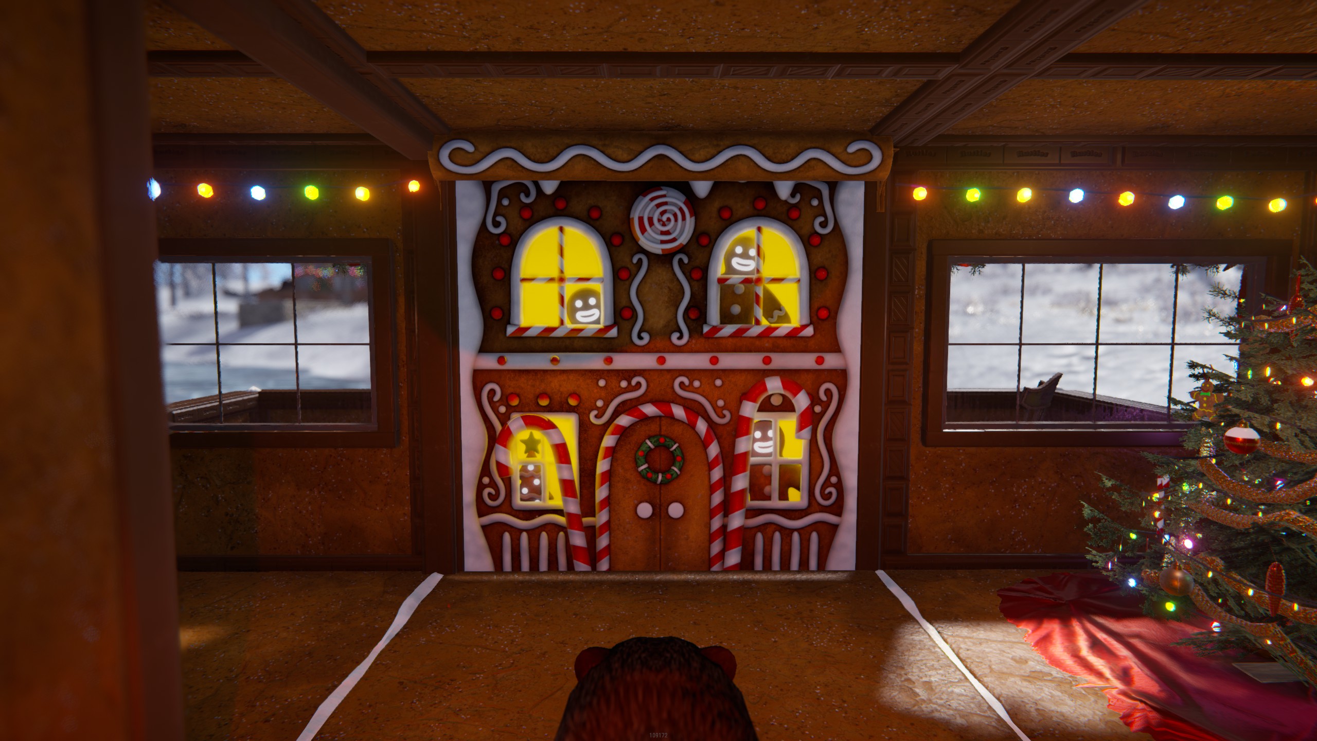 Gingerbread House Garage Door thumbnail 7