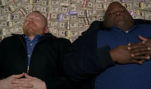 Мем с негром и роботом Мем с негром и роботом