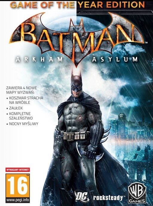 Вставлен не тот диск пожайлуста вставьте оригинальный batman arkham asylum goty cd dvd диск