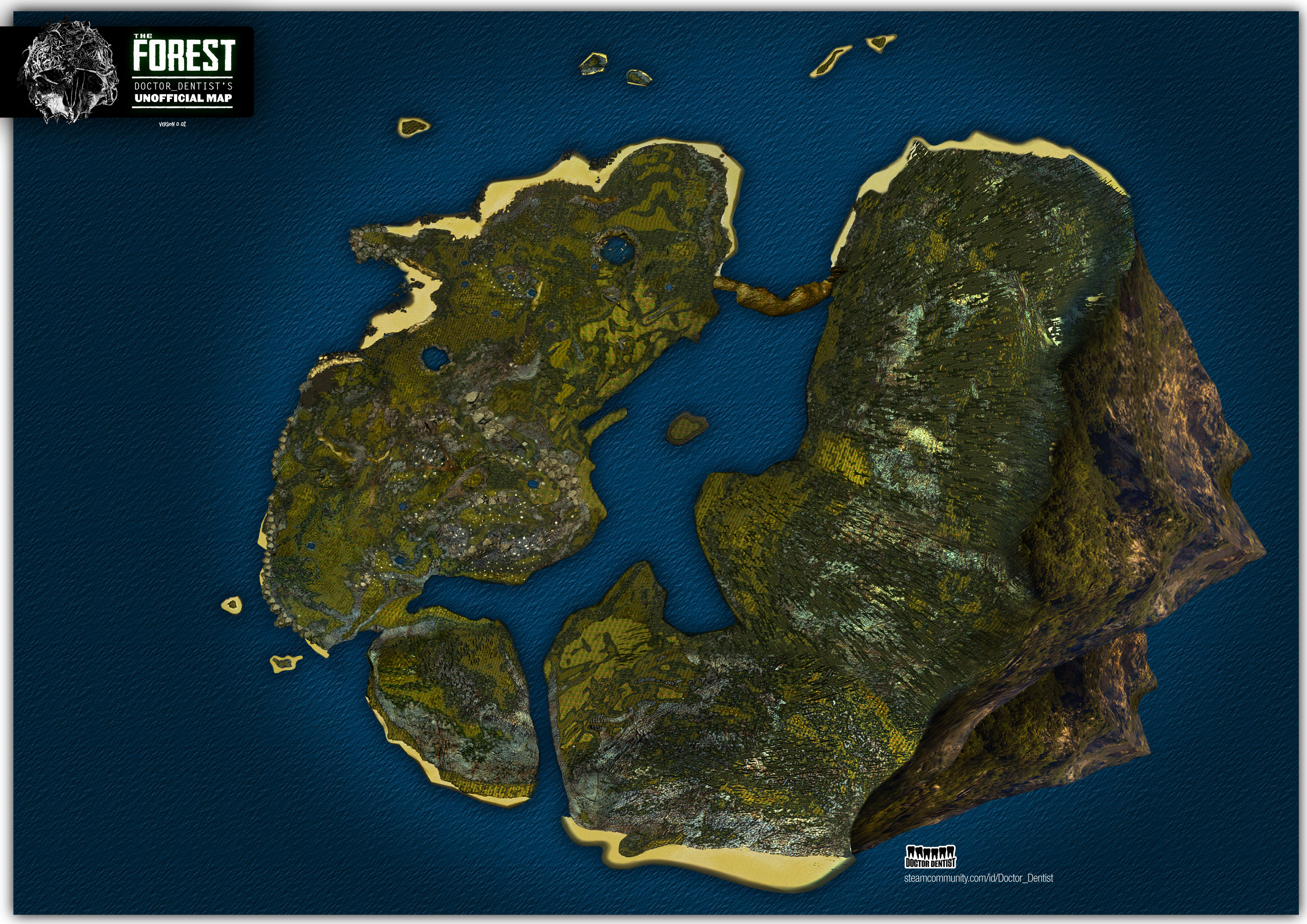 This map is made possible thanks to these mods by. used to remove fogs and ...