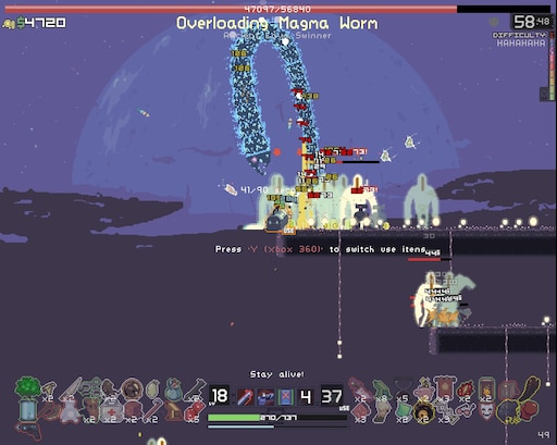 Steam Community :: Screenshot :: Overloading Magma Worm Ghost