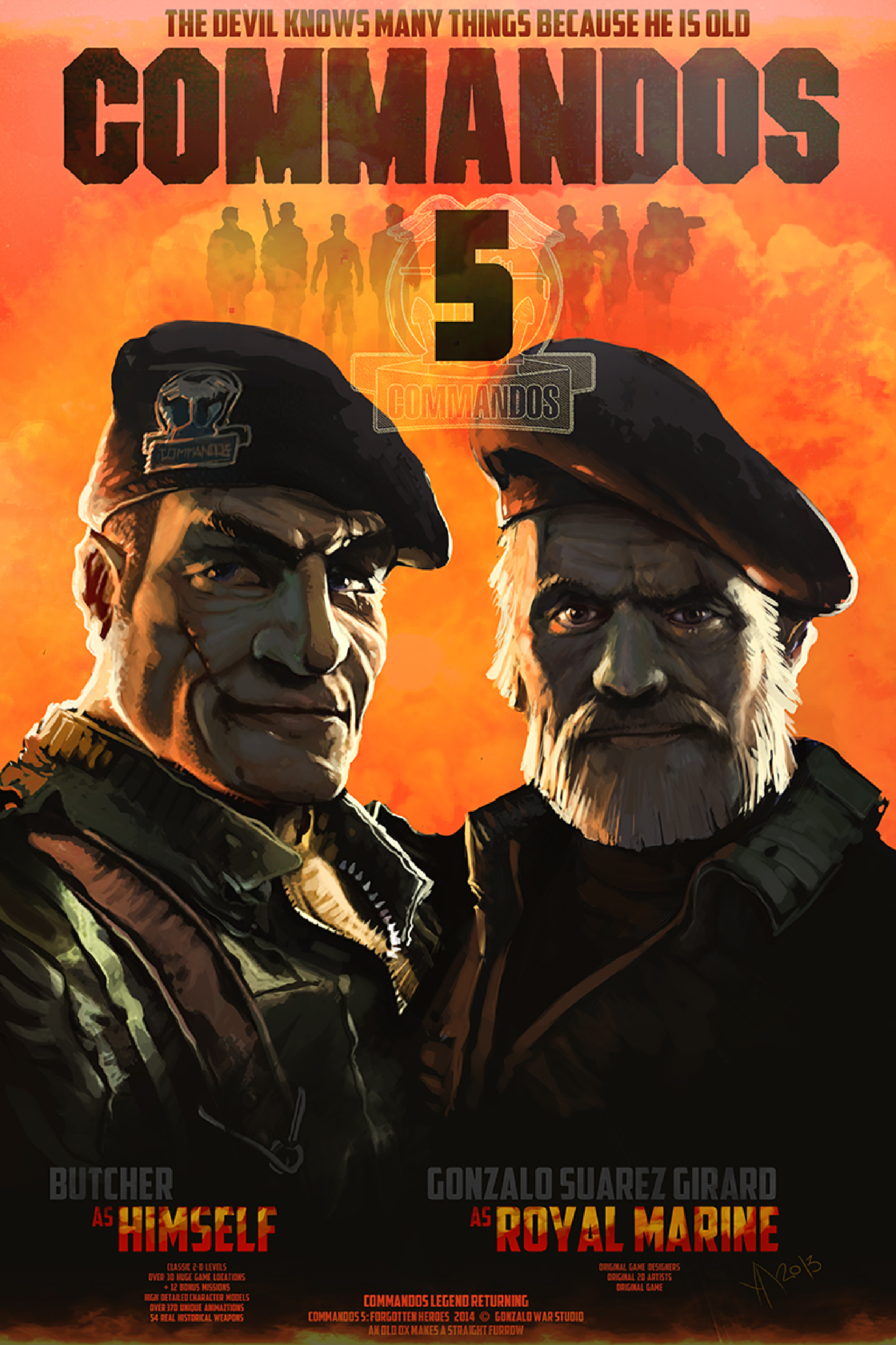 commandos 2 men of courage zombies