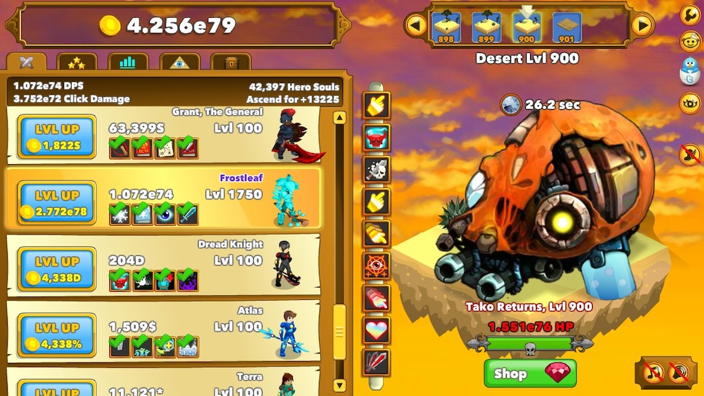 Yes, You Can Now Play Clicker Heroes On Steam - Game Informer