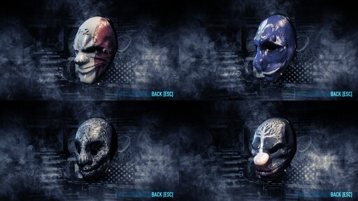 Где теперь будет проходить маска. Payday 2 Secret Masks. Крутые маски в payday 2. Payday 2 маски. Маска i payday 2 Балаклава.