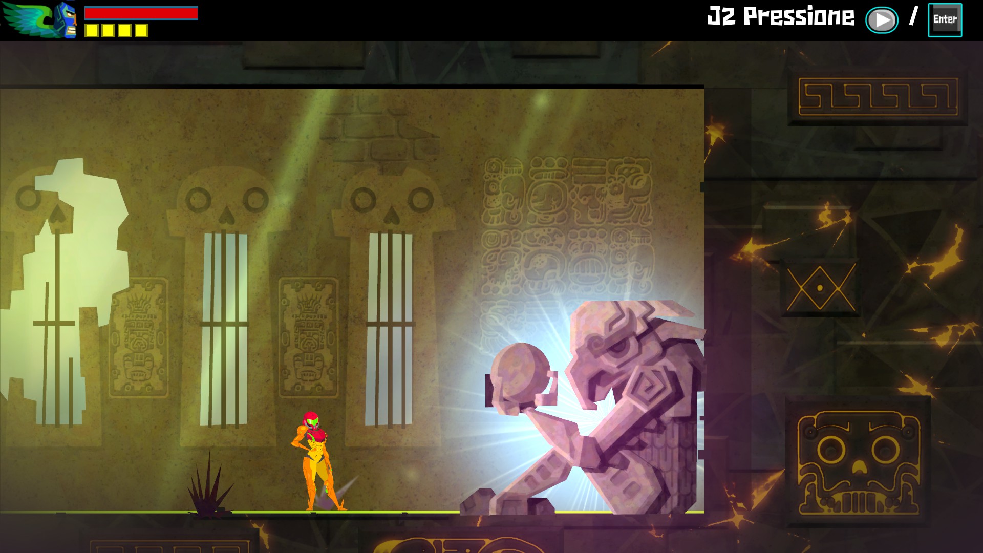 guacamelee 2 walkthrough golden key