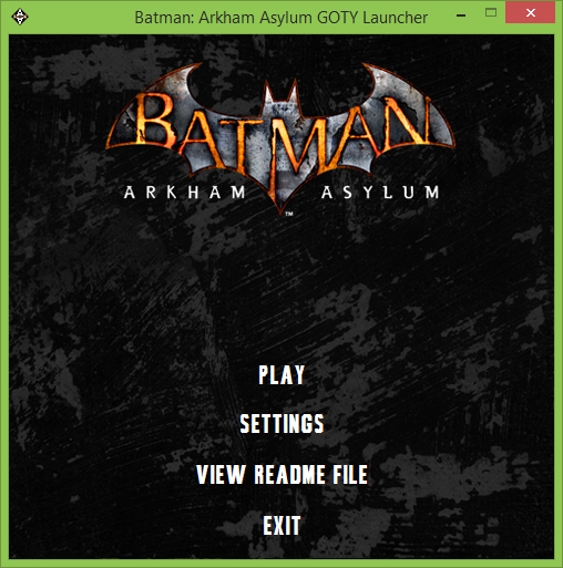 Descubrir 95+ imagen batman arkham asylum launcher